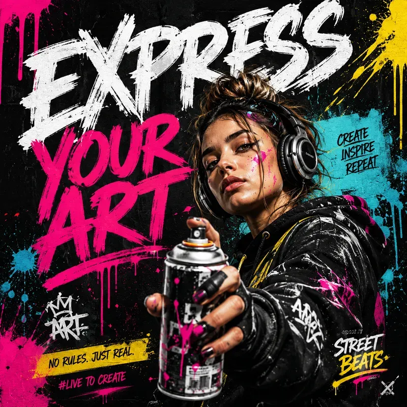 Urban Graffiti Poster Packs