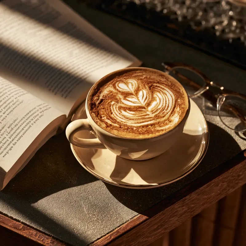 Latte Art Coffee Photography