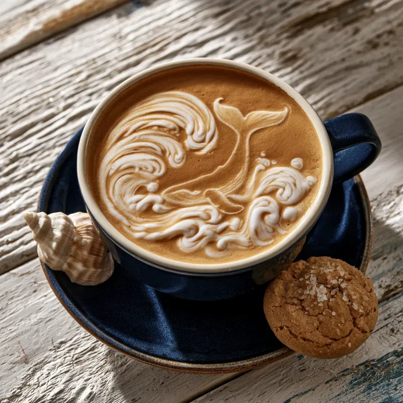 Latte Art Coffee Photography