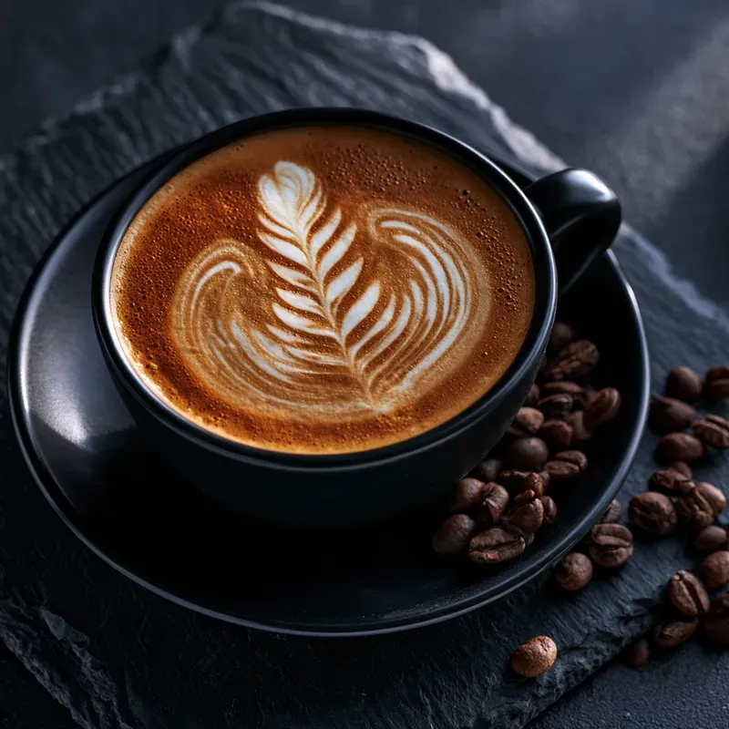 Latte Art Coffee Photography