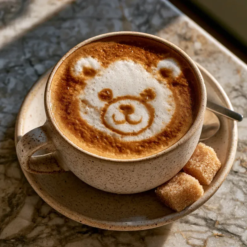 Latte Art Coffee Photography