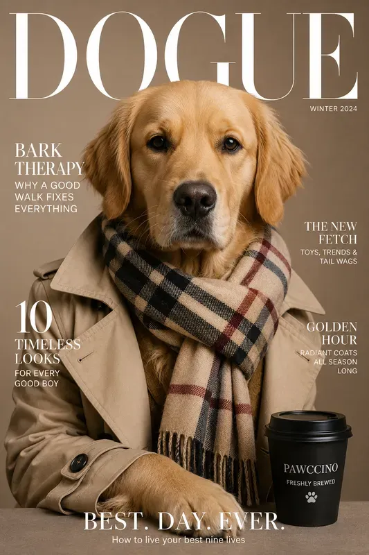 Dogue Fashion Pet Magazine Covers