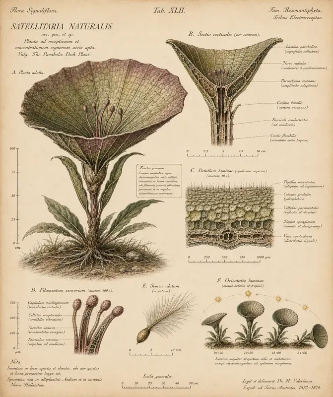 Botanical Engineering Specimen Plates