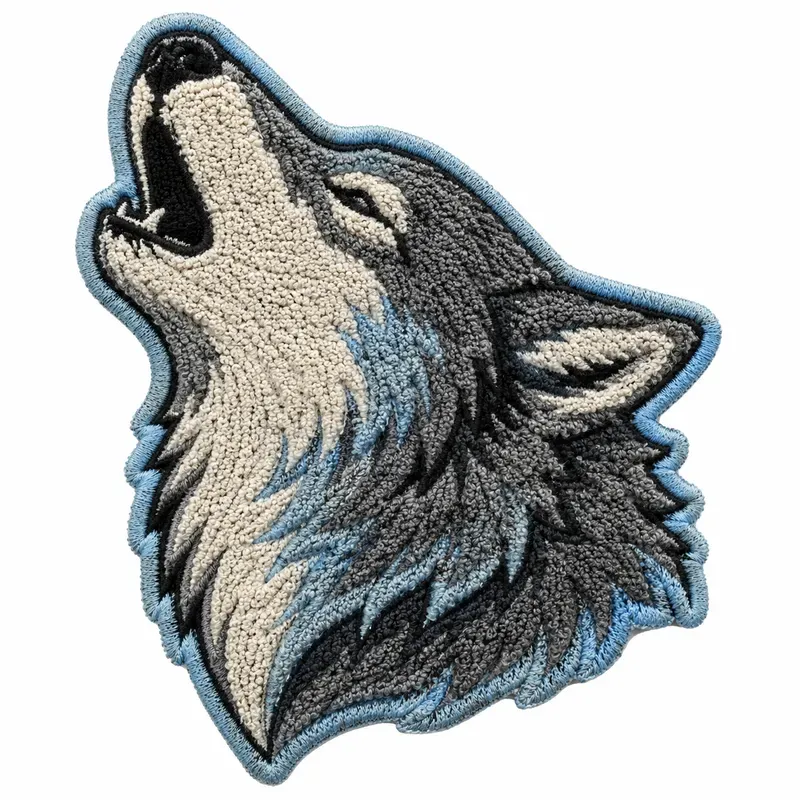 Retro Chenille Embroidery Patches