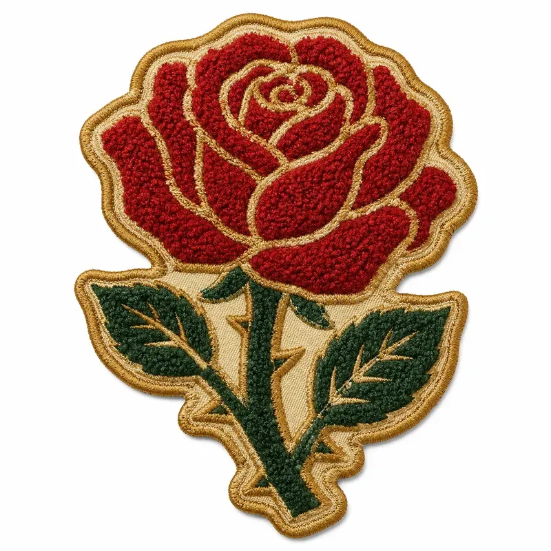 Retro Chenille Embroidery Patches