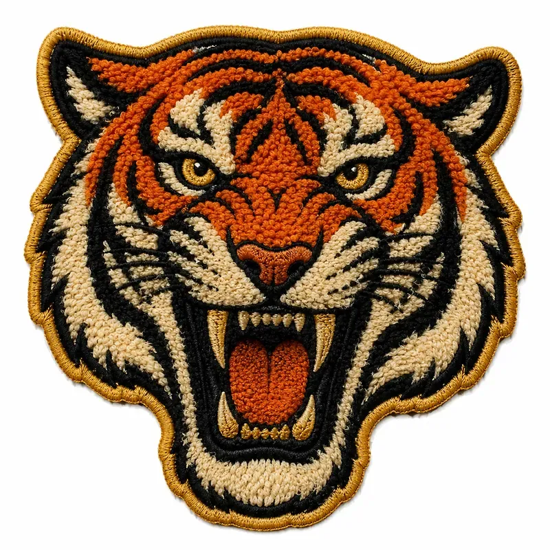 Retro Chenille Embroidery Patches