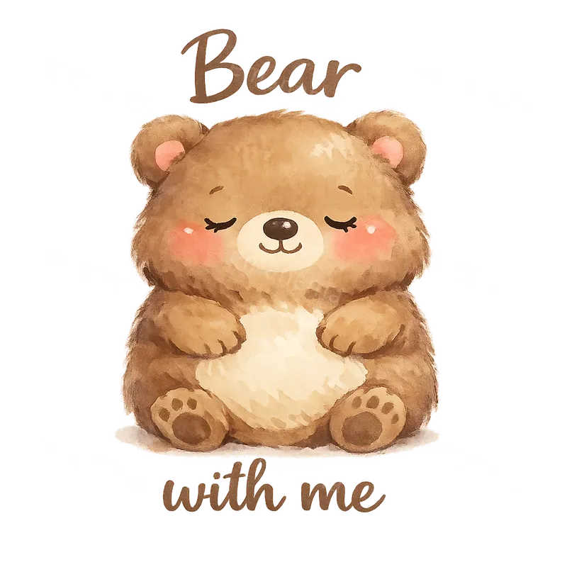 Chubby Kawaii Animal Tshirt Illustrations