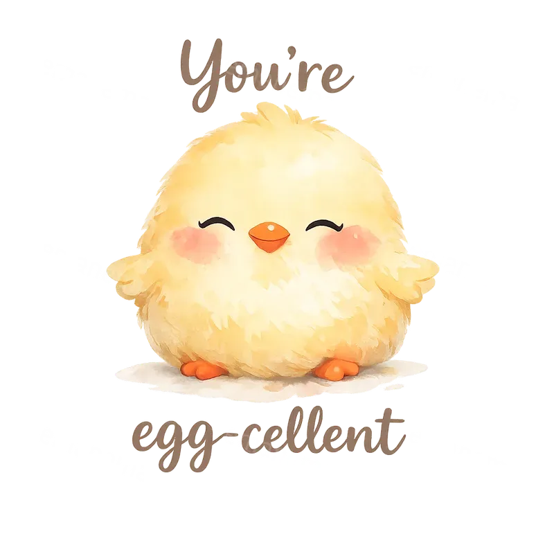 Chubby Kawaii Animal Tshirt Illustrations