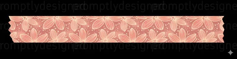 Soft Solarpunk Washi Tapes