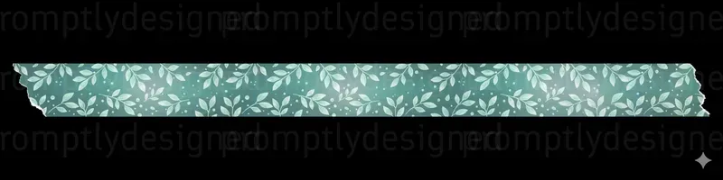 Soft Solarpunk Washi Tapes