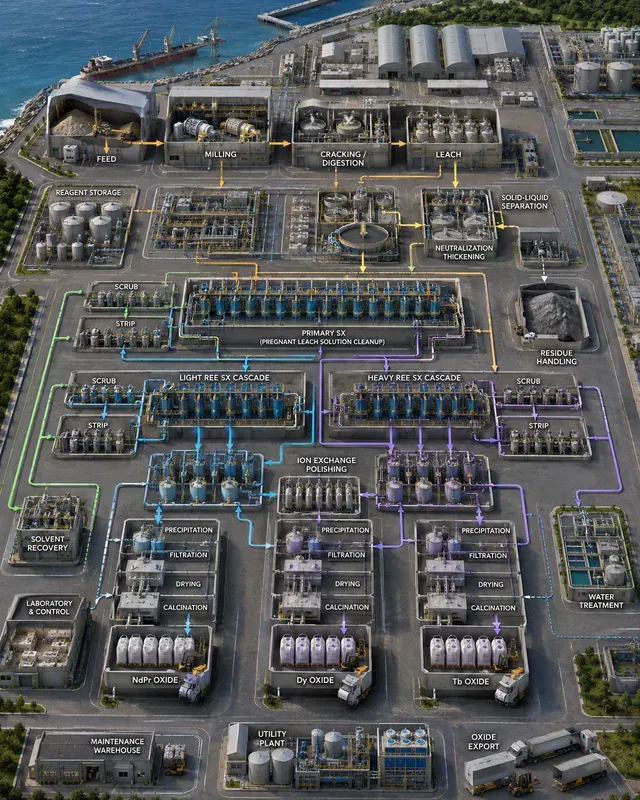 Critical Minerals Refineries