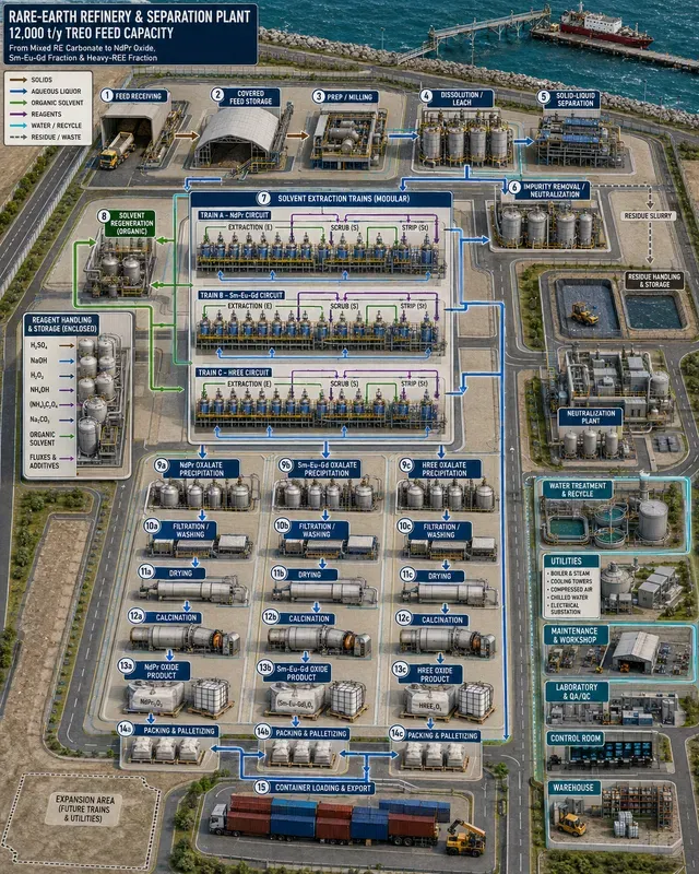 Critical Minerals Refineries