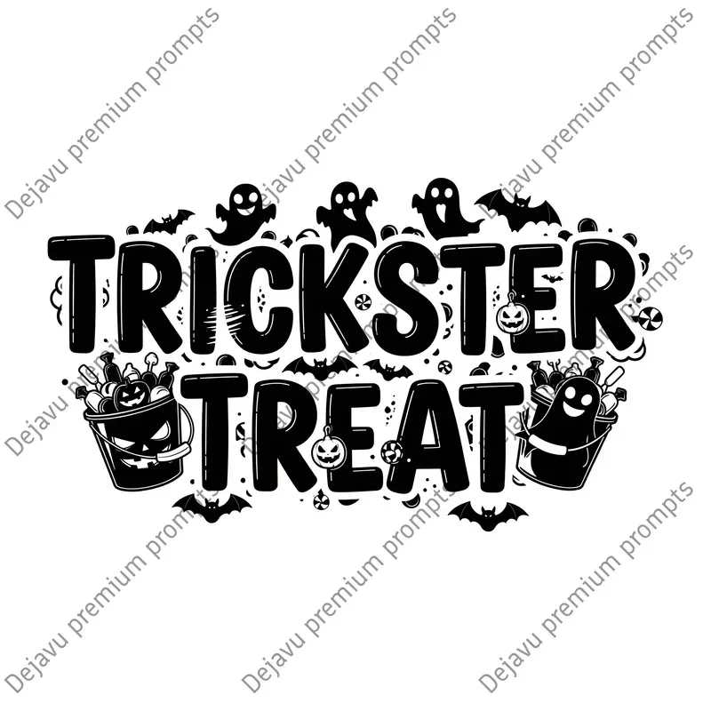 Playful Halloween Vector Logos