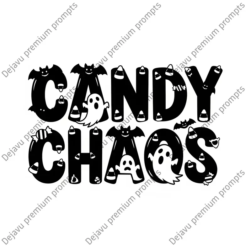 Playful Halloween Vector Logos