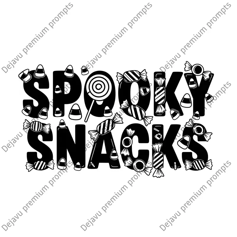Playful Halloween Vector Logos