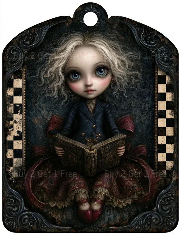 Alice In Dark Academia Product Tags