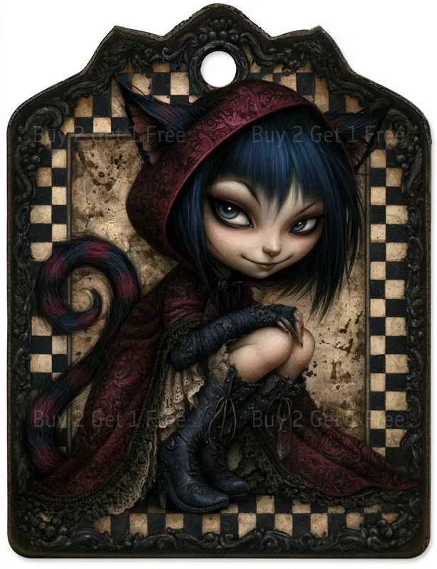 Alice In Dark Academia Product Tags