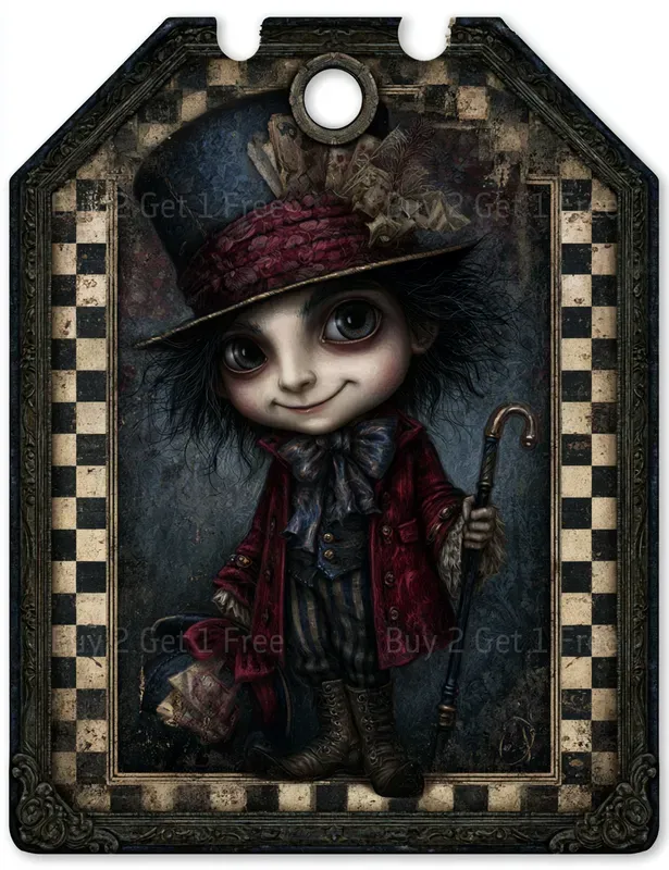 Alice In Dark Academia Product Tags