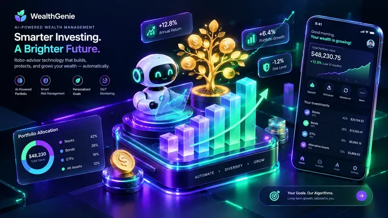 3D Isometric Fintech Crypto Apps