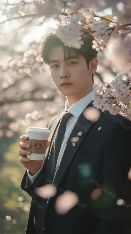 Cinematic Cherry Blossom Dream Portraits