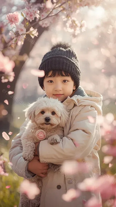 Cinematic Cherry Blossom Dream Portraits