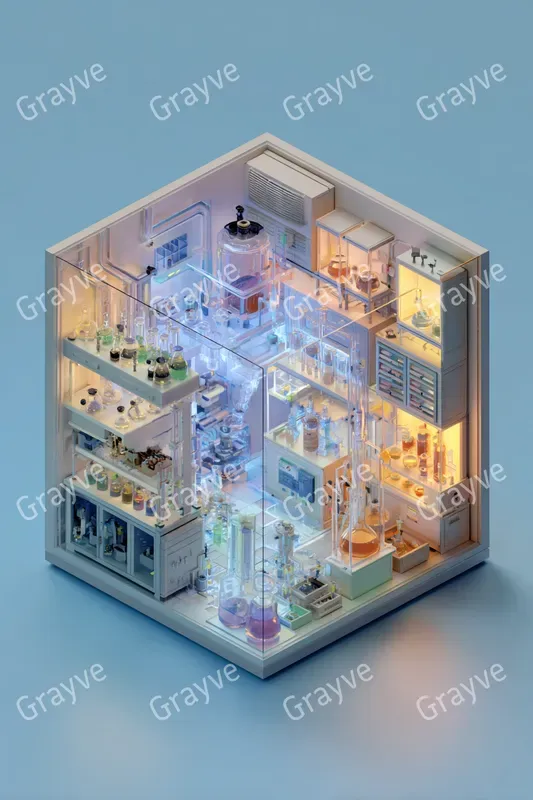 Isometric 3D Livedin Rooms