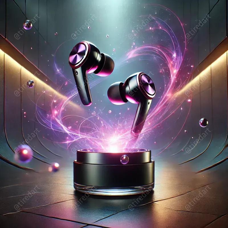 Levitating Product  with Glowing aura