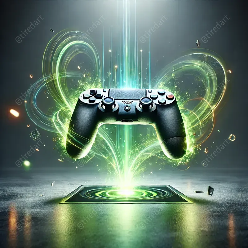 Levitating Product  with Glowing aura