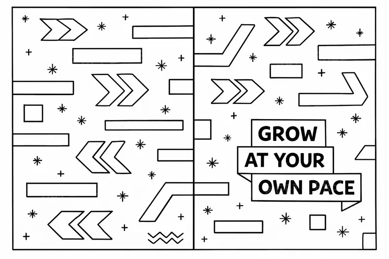 Self Care Memphis Coloring Pages