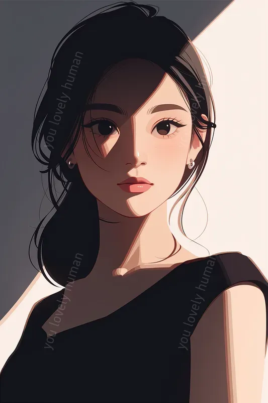 Modern Vector Portraits 03