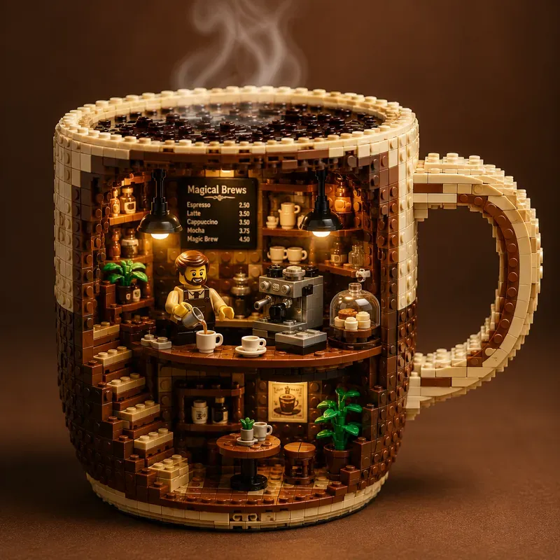 Lego Hollow Character Sculptures