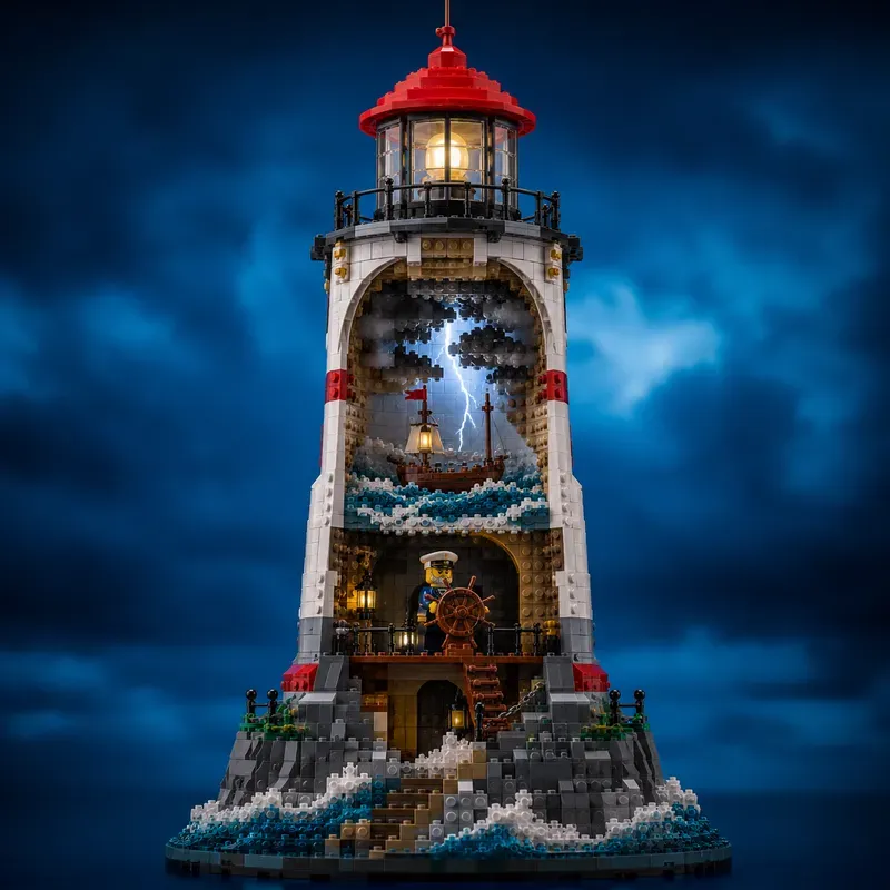 Lego Hollow Character Sculptures