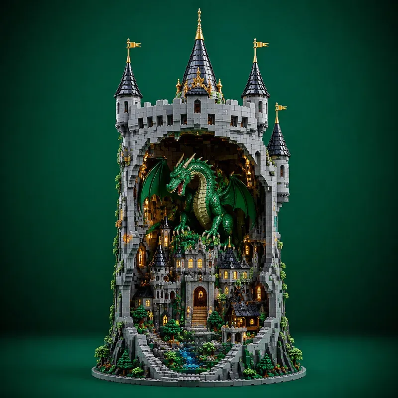Lego Hollow Character Sculptures