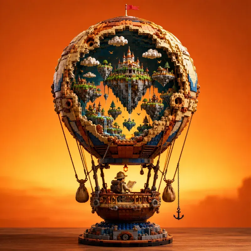 Lego Hollow Character Sculptures