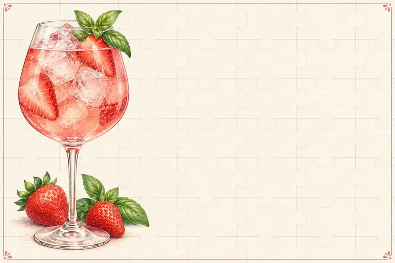 Illustrated Cocktail Recipe Cards