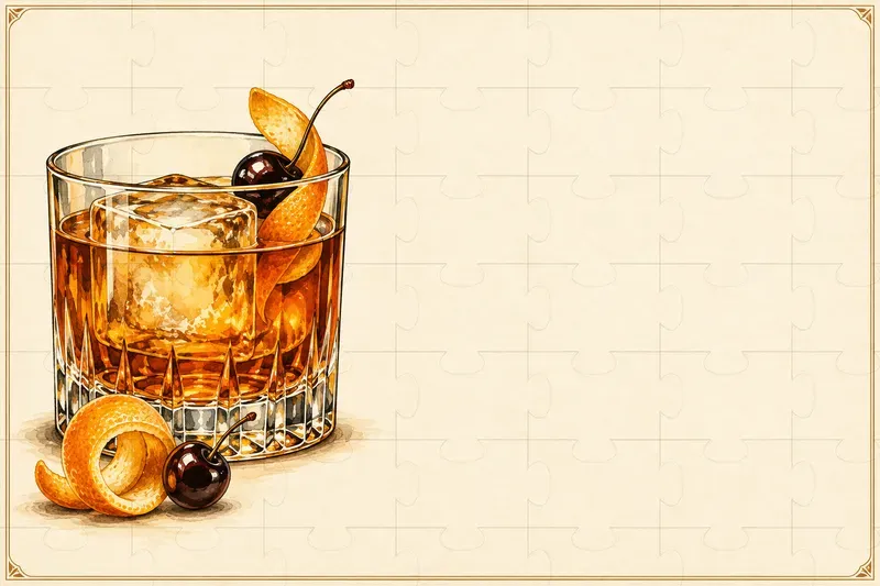 Illustrated Cocktail Recipe Cards