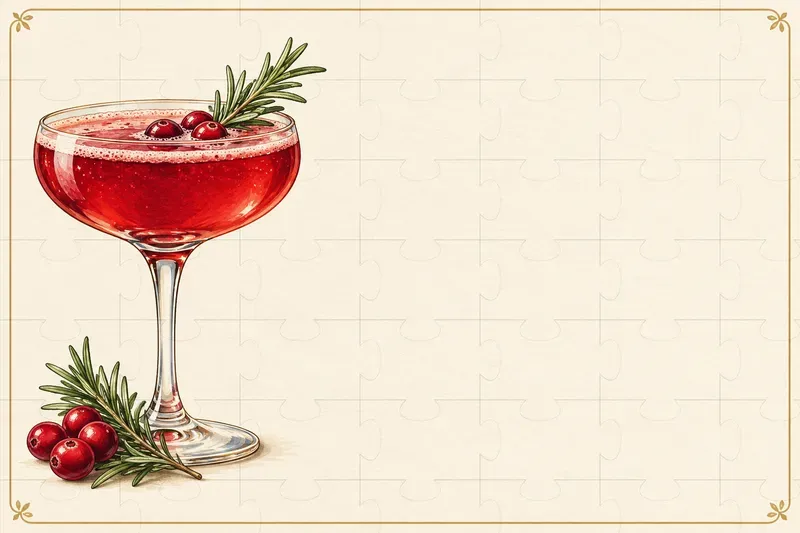 Illustrated Cocktail Recipe Cards