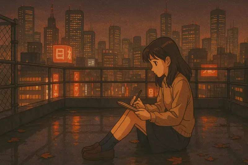 Vintage 90s Anime Scene Generators