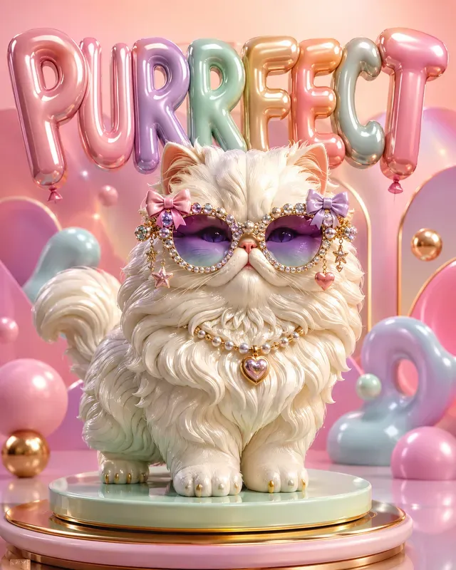 Luxury Kawaii Animal Posters