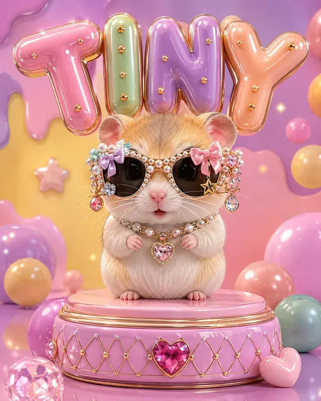 Luxury Kawaii Animal Posters