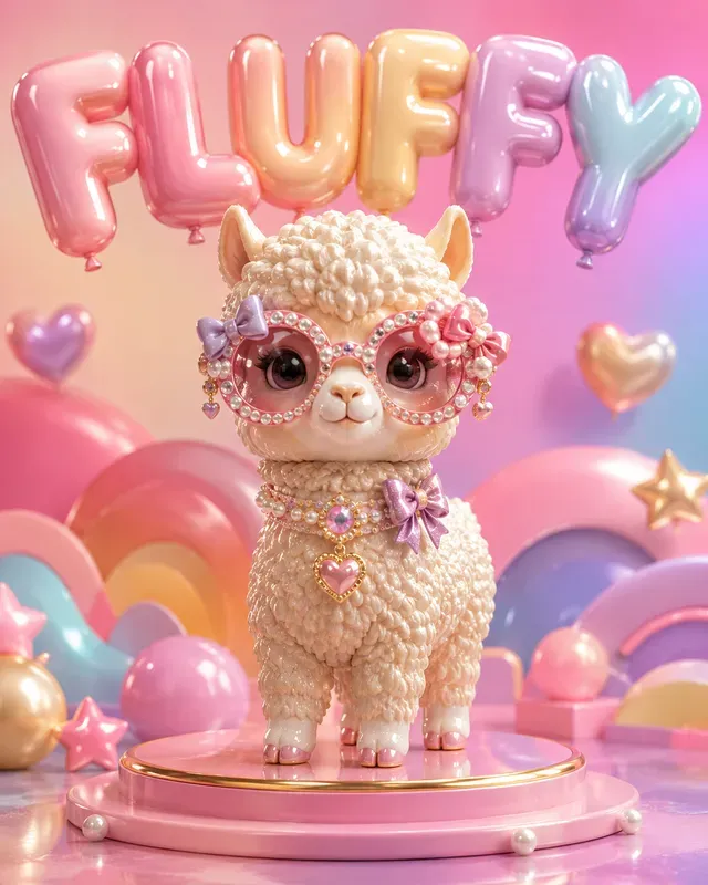 Luxury Kawaii Animal Posters