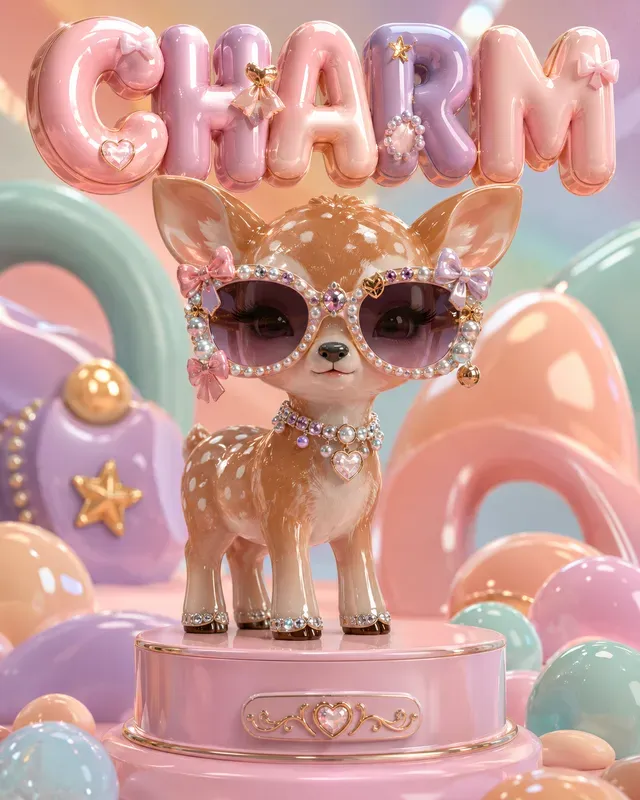 Luxury Kawaii Animal Posters
