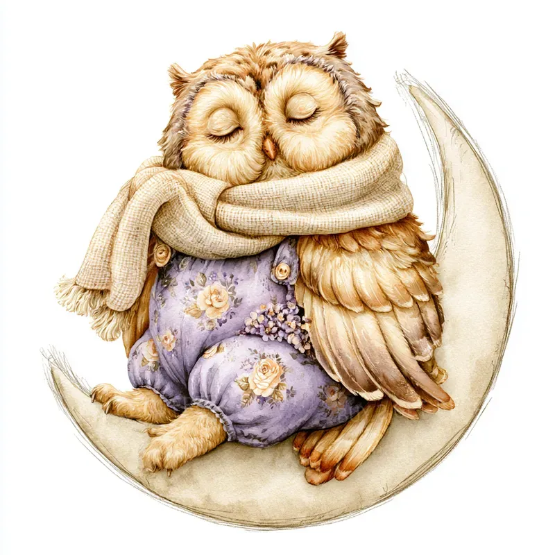 Cozy Hygge Forest Mini Stories Clipart