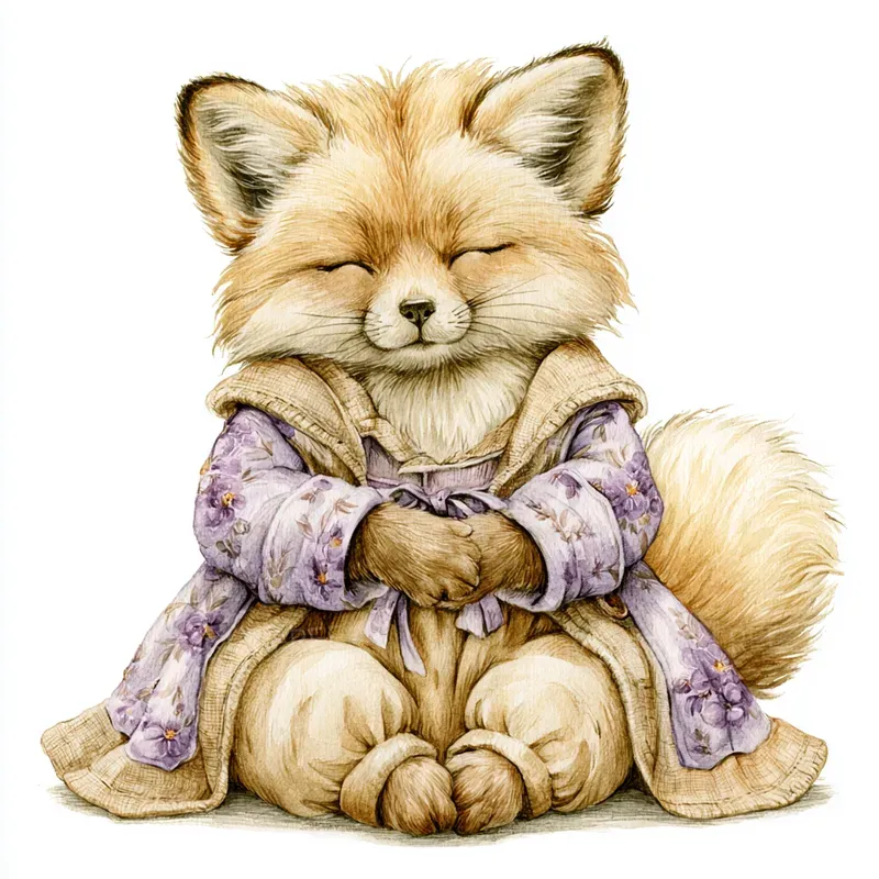 Cozy Hygge Forest Mini Stories Clipart