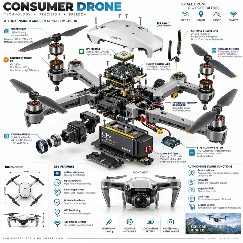 Technical Exploded Infographics