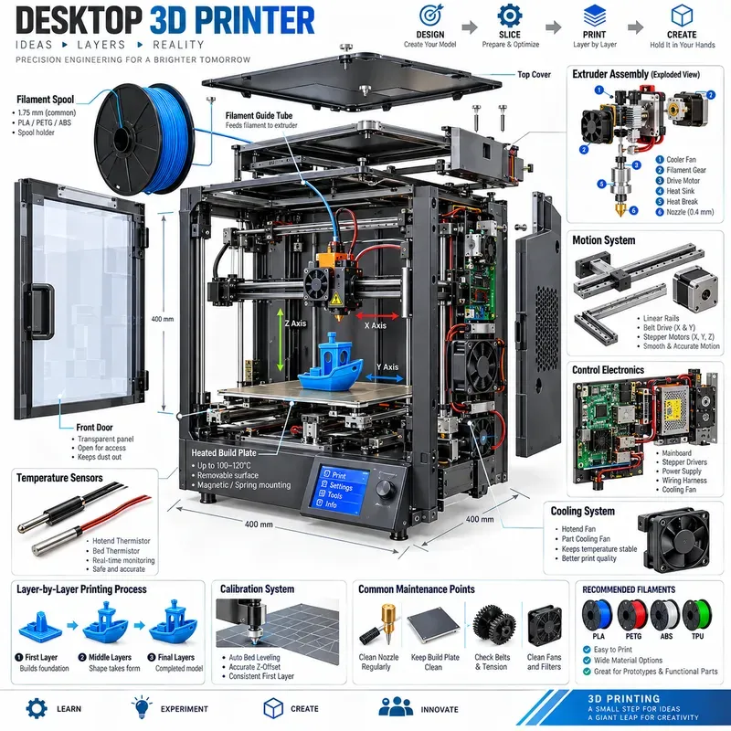 Technical Exploded Infographics