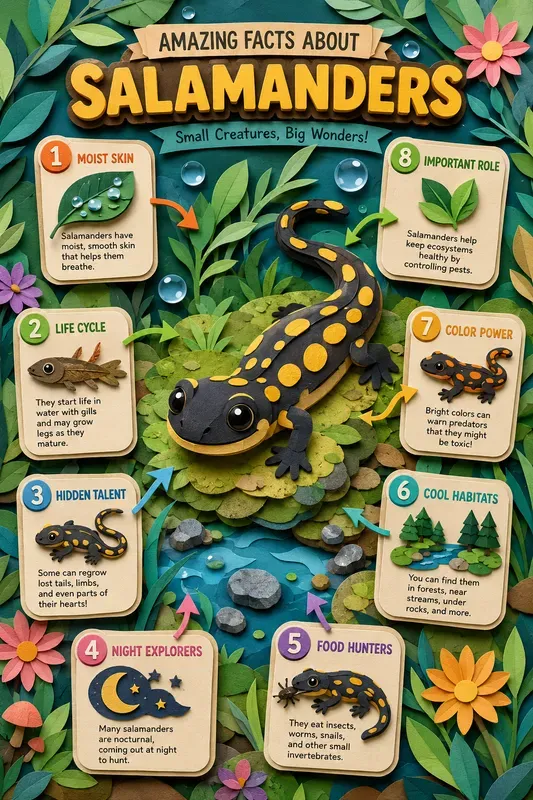 Cute Amphibious Animal Charts