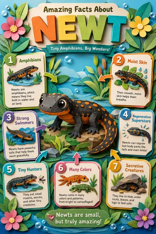 Cute Amphibious Animal Charts