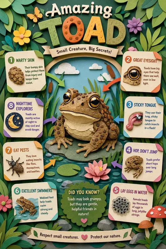 Cute Amphibious Animal Charts