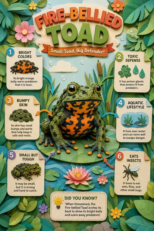 Cute Amphibious Animal Charts